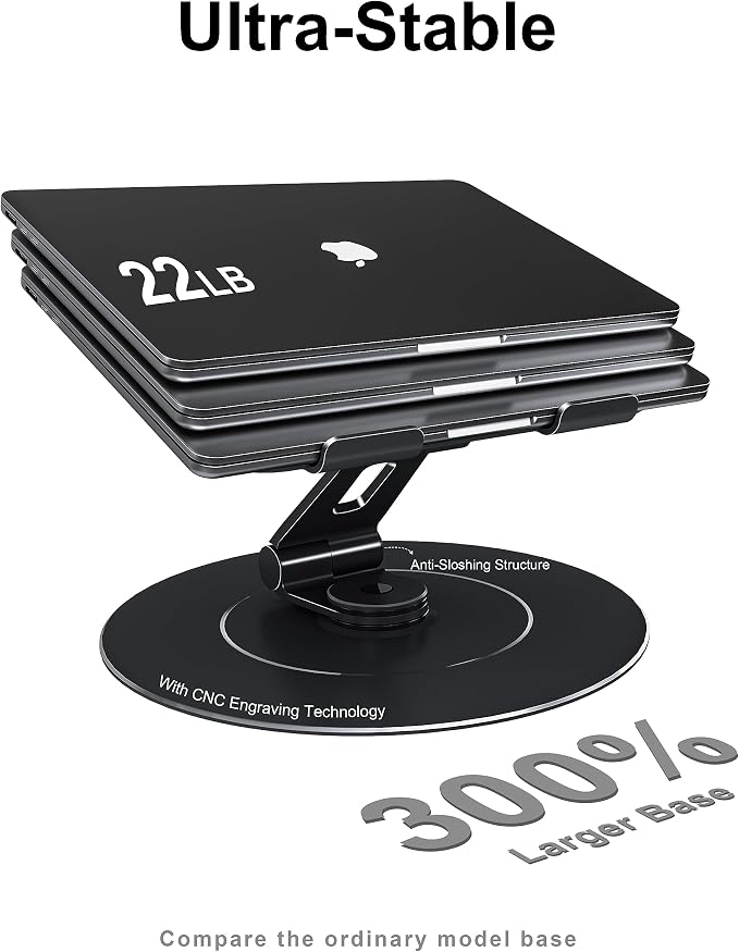 LOXP Ultra-Stable Laptop Stand for Desk - Image 3