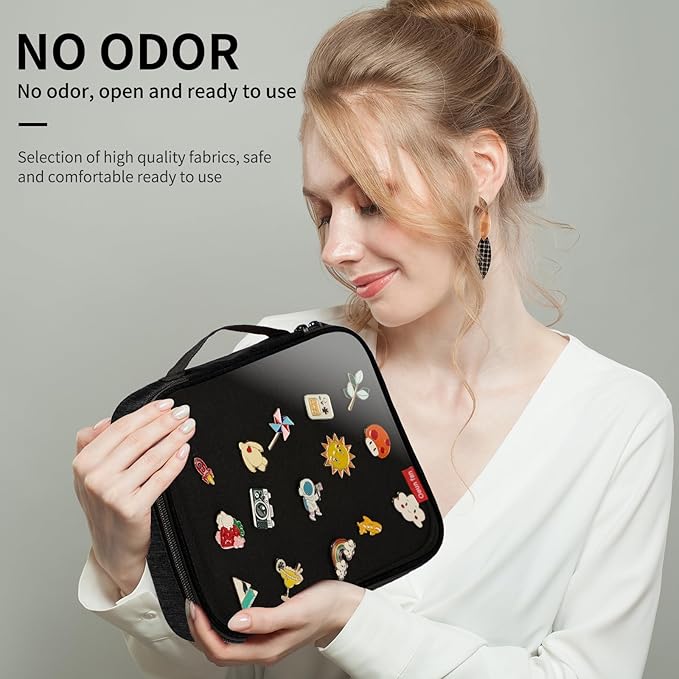 Oeun fan Enamel Pin Display Book, Small Collections Or Travel Pin Trading Book - Image 6