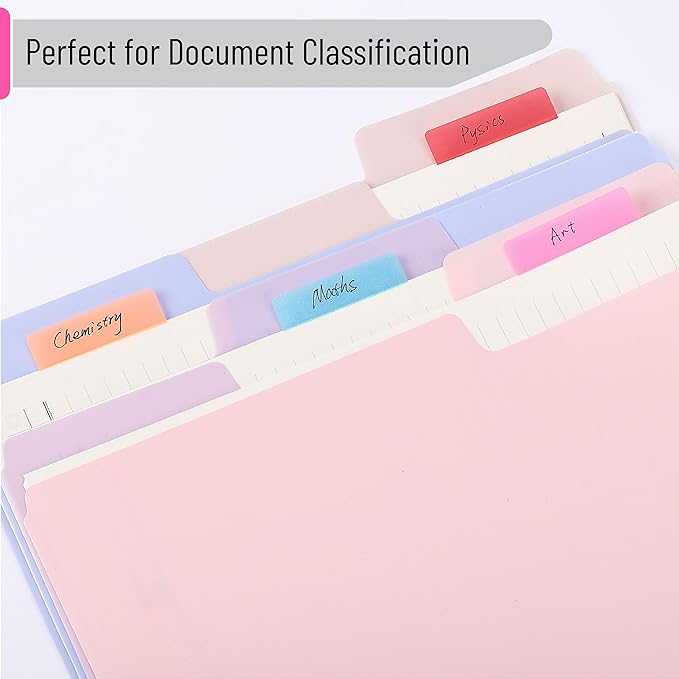 Mr. Pen- Sticky Index Tabs, 500 Pcs, 21 Sets, Colorful Sticky Tabs for Notebooks, Page Markers, Page Tabs for Binders, Page Tabs Sticky Tabs for Books, Notebook Tabs, Book Sticky Tabs for Notebooks-DeskLoop Office