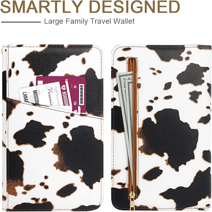 Family Passport Holder Wallet 6 Slots - Image 3