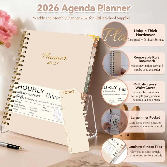 2026-2027 Academic Planner, Weekly & Monthly Appointment Book from Jul. 2026 - Image 7