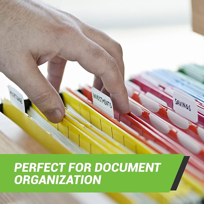 Royal Green Rectangular Coding Stickers- 18 Color Write on Labels, Organizing - Image 7