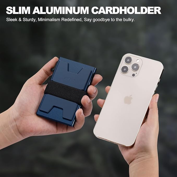 SEMORID Slim Aluminum Card Holder Wallet - Image 4