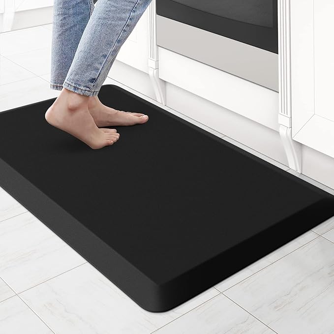 KitchenClouds Kitchen Mat Cushioned Anti Fatigue Kitchen Rug Non Slip Standing by KitchenClouds