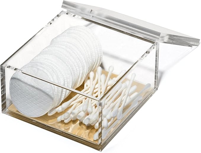OfficeGoods Acrylic Desk Organizer w/Gold Base – Functional & Elegant Odds & - Image 6