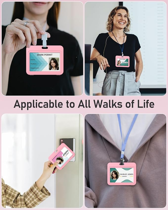 Uniclife 1 Pack ID Badge Holder - Image 6