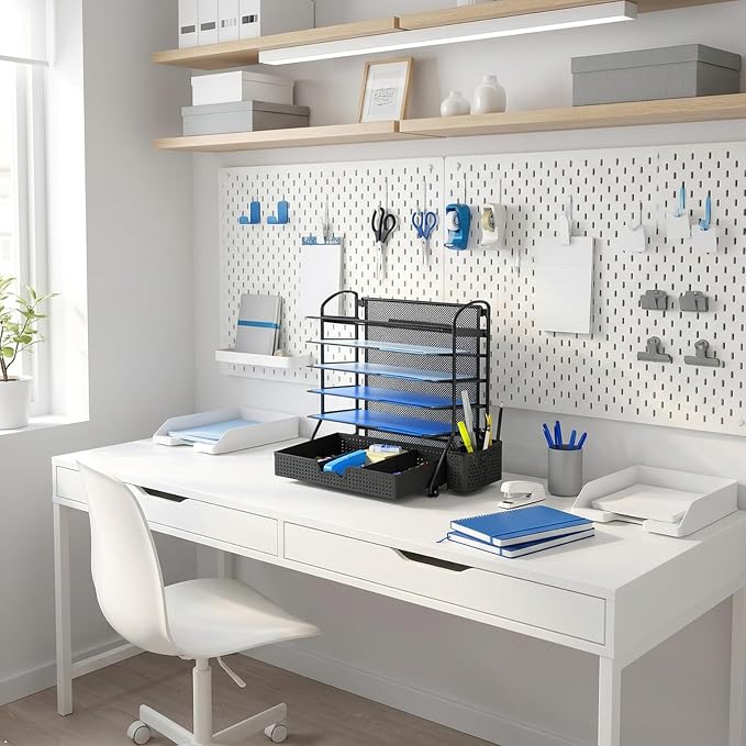 Simple Houseware 6-Tier Desk Document File Tray Organizer - Image 12