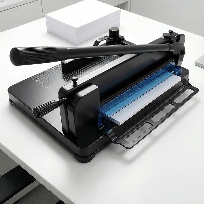 Heavy Duty Paper Cutter for A4 Paper, Guillotine Paper Cutter 12 Inch, 400 by Unknown