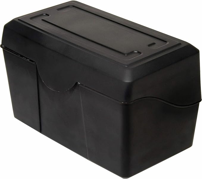 Innovative Storage Designs Plastic Card File, 300-Card Capacity - Image 2