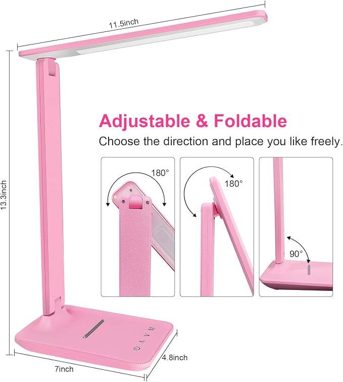 shinelife LED Desk Lamp for Office Home, Bright Desk Light - Image 7