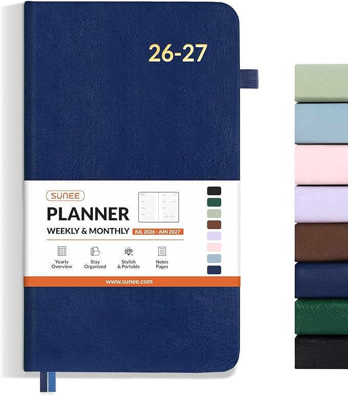 SUNEE 2026-2027 Pocket Weekly Planner by SUNEE