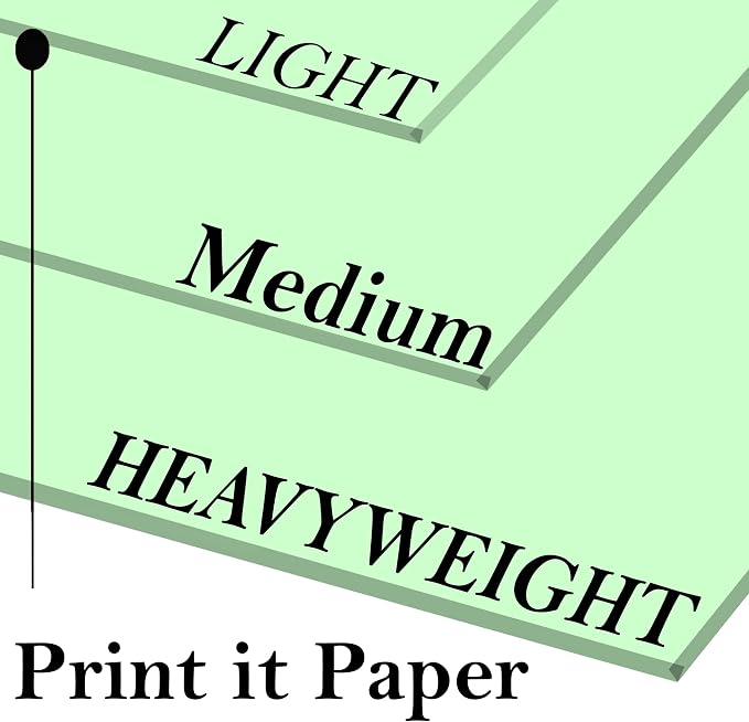 Print It - Vellum Bristol Colored Cardstock Cover Paper, 67 Lb, 8.5" X 11” - Image 2