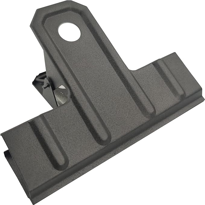 Locci Black Large Bull Clips, Jumbo Binder Clips - Image 8