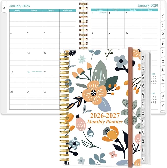 2026-2027 Monthly Planner by Heveboik