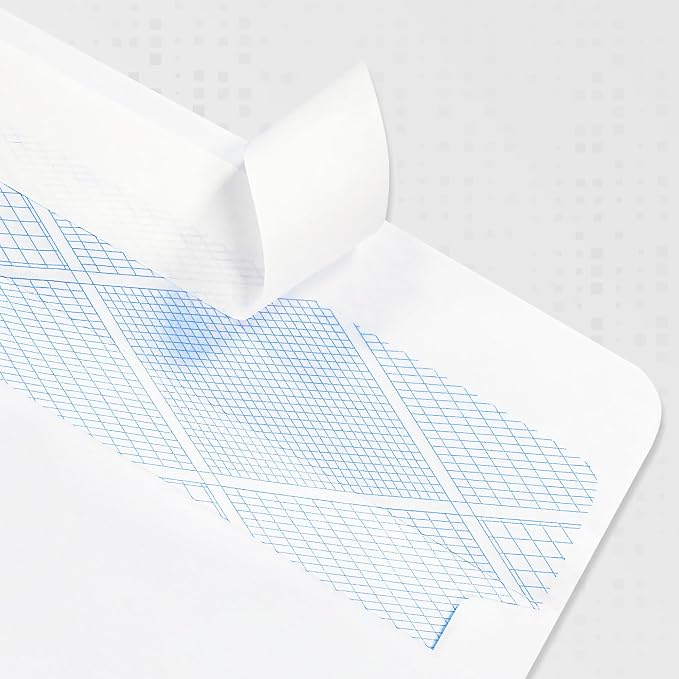 Yeplan 100PCS #10 Envelopes Letter Size Self Seal Business Envelopes No Window - Image 3