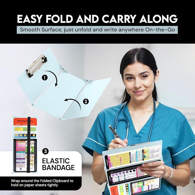 Nursing Clipboard Foldable - Image 4