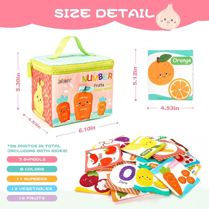 Jollybaby Reusable Soft Flash Cards - Image 6