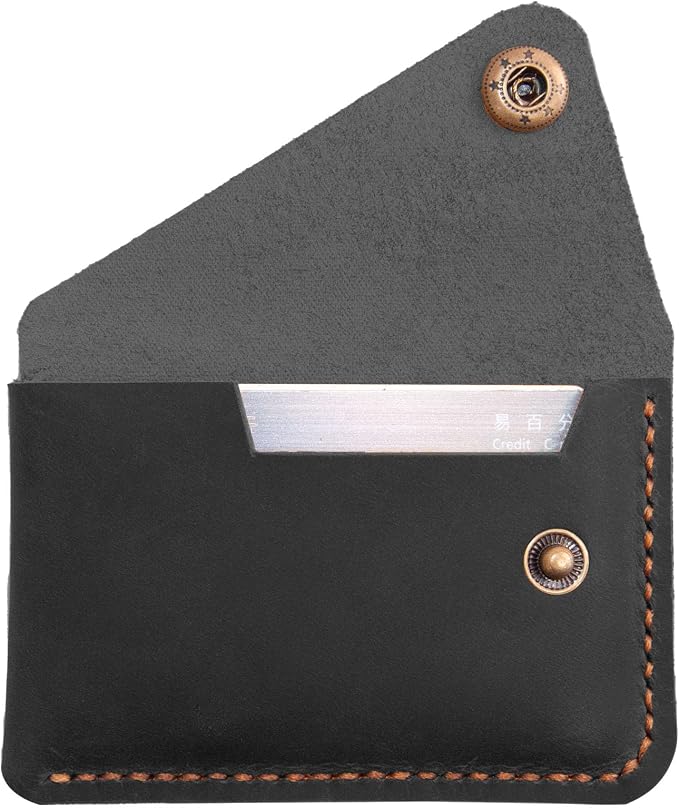 Leather Card Holder, Credit Card Wallet, Cardholder Wallet, Minimalist Wallet - Image 2