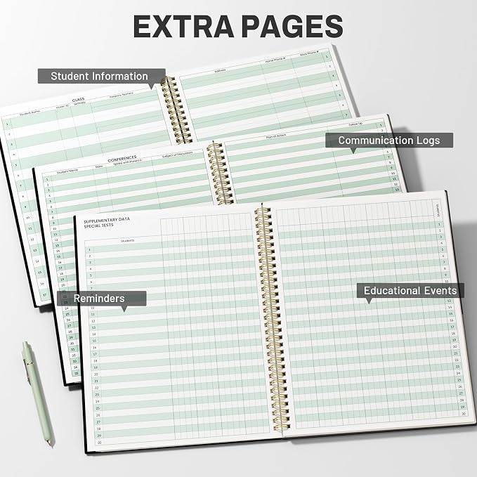 SUNEE 8 Period Teacher Lesson Plan Book - Image 4