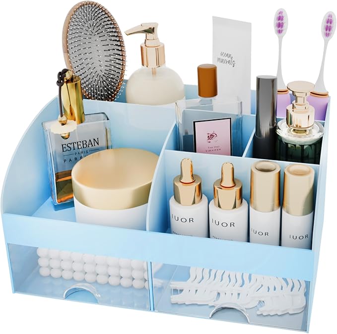 Makeup Organizer with Drawers, Cosmetic Storage - Image 2