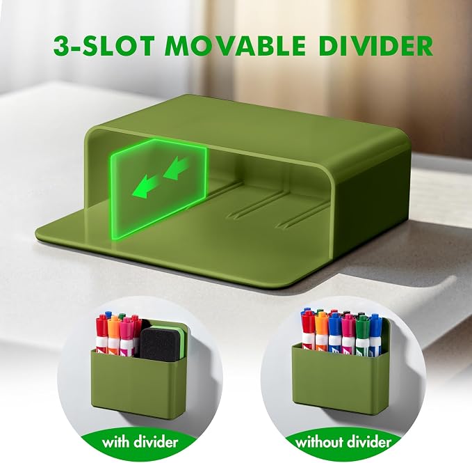 2 Pcs Magnetic Dry Erase Marker Holder - Image 3