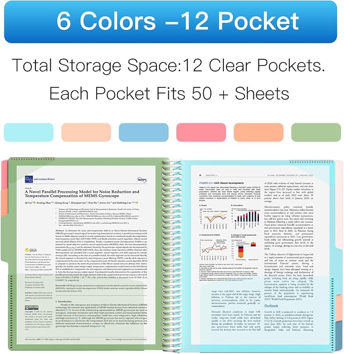 HABGP 12 Pocket Plastic folders - Image 5