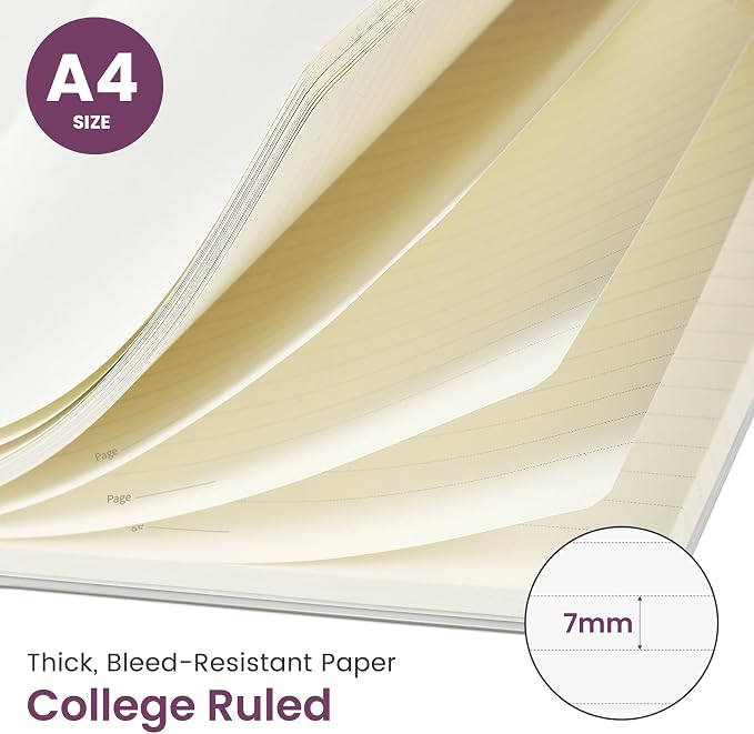 Taja Large Spiral Lined Journal - Image 3