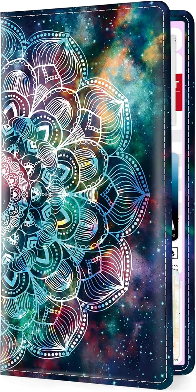 Car Registration and Insurance Holder，Colour Patterns Men Women Car License by Unknown