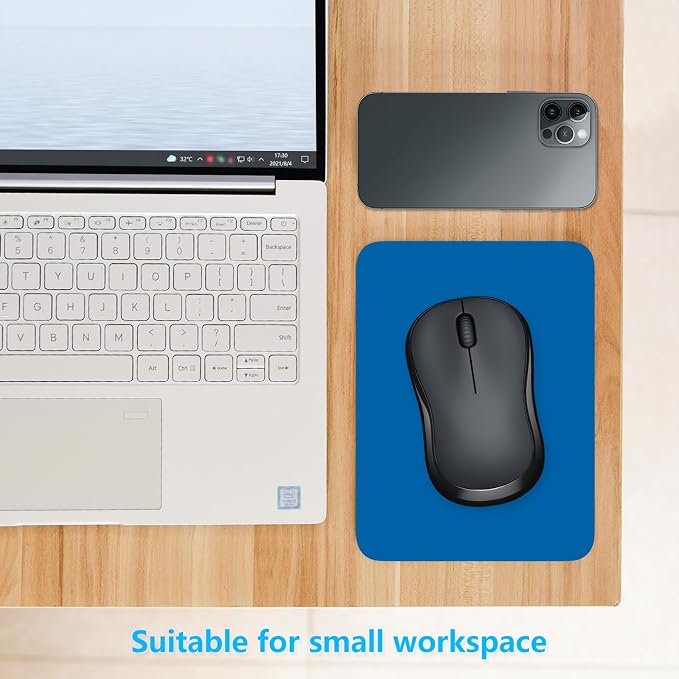 Dapesuom Small Mouse Pad, 6 x 8 Inch Thick Rubber Premium-Textured Non-Slip - Image 3