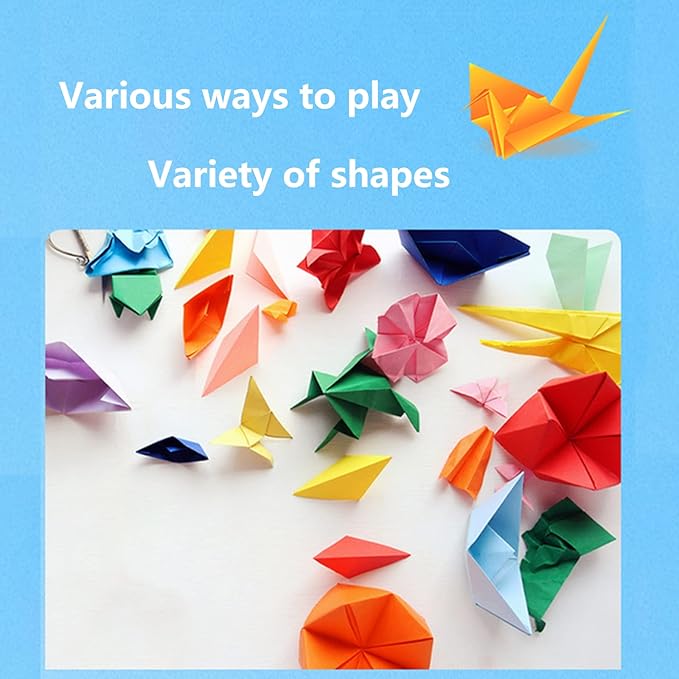 Colored Lightweight Construction Paper - A4 Origami Paper 200 Sheets Colored Paper, 20 Colors Colored Printer Paper Copy Paper, 8.3" X 11.7" Multipurpose Colored 70GSM for DIY Kids Art Craft-DeskLoop Office