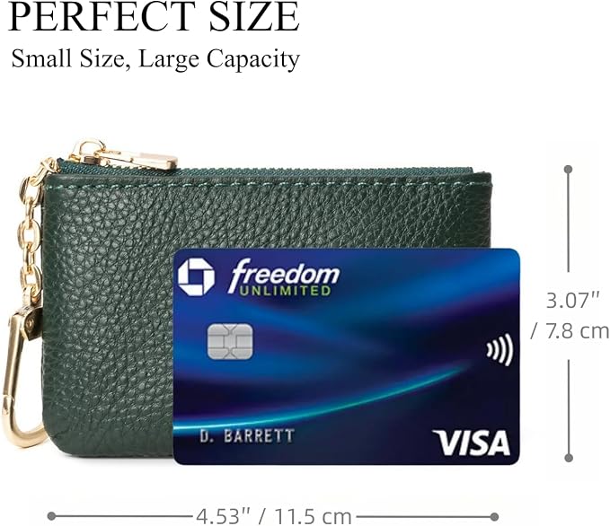Full Grain Leather Coin Purse - Image 3