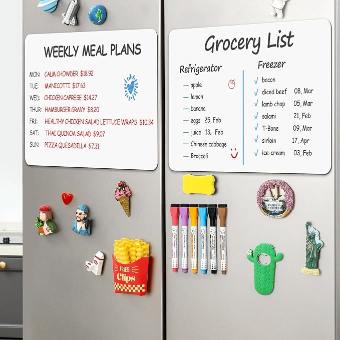 4 PACK Magnetic Dry Erase Board Sheet - Image 7