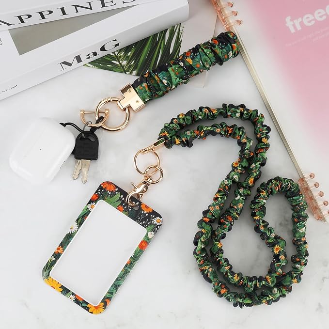 Teacher Lanyard, Scrunchie Lanyard - Image 5
