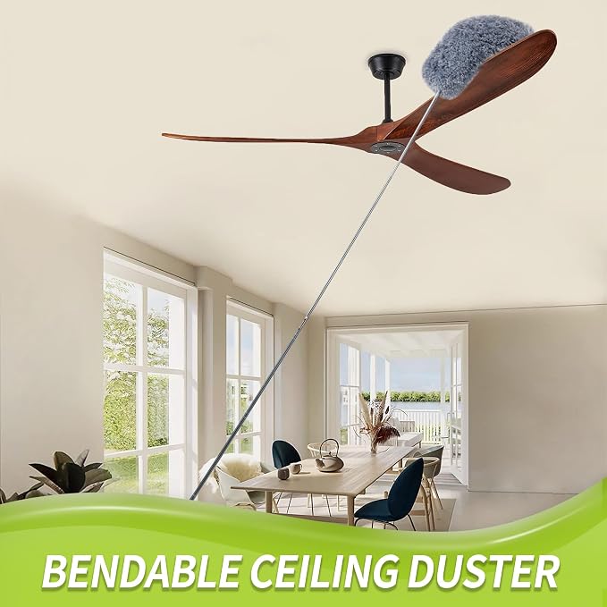 IVYROLL Duster with Extension Pole, Skinny Duster/Under Appliance Cleaning Tool - Image 5