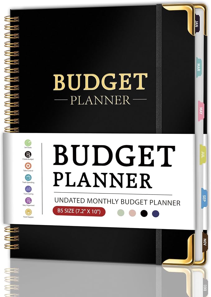 Budget Planner - Monthly Budget Book by KamoyPlanner