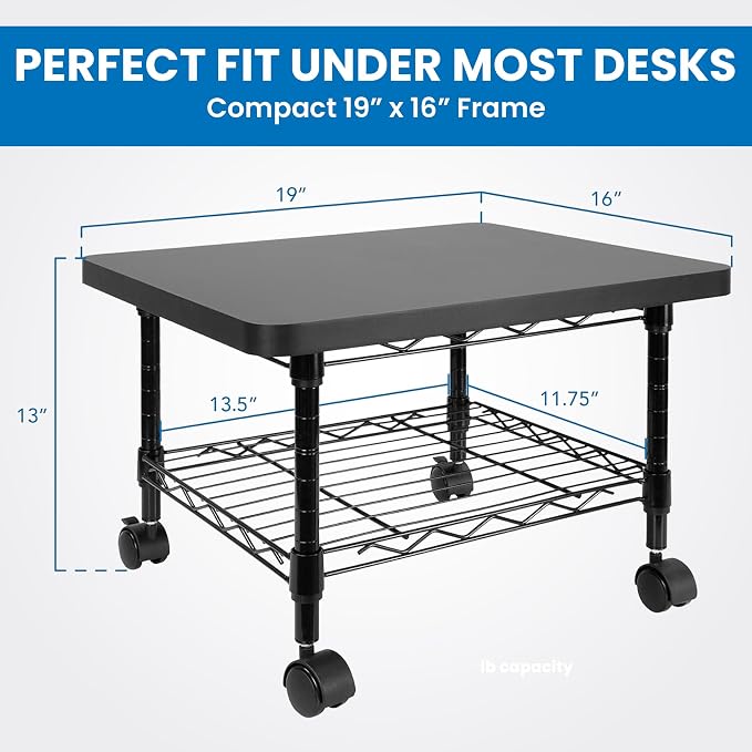 Mount-It! Under Desk Printer Stand - Image 6