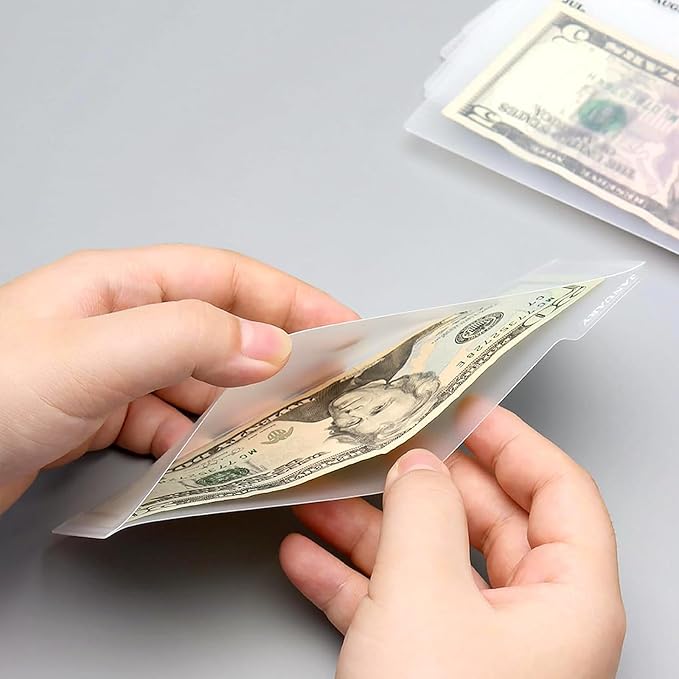 NatSumeBasics 6-Tab Cash Envelope Stuffing Wallet - Image 4