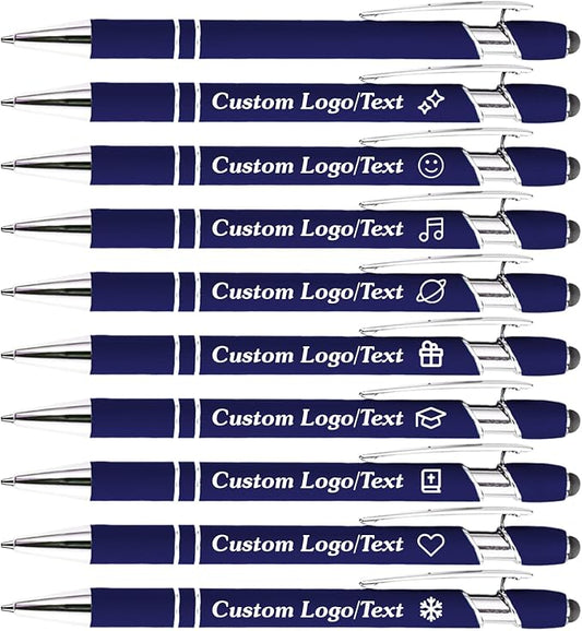 CRME Ballpoint Pen 2-in-1 Stylus Bulk Custom Pens Personalized Engraved Metal by Unknown