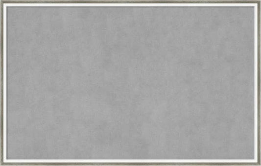 Amanti Art Silver Framed Magnetic Board 21x33 Large Vision Board by AmantiArt