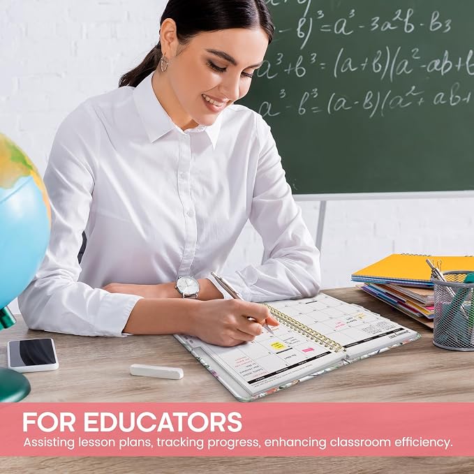 Academic Planner 2026-2027, Weekly and Monthly Calendar Book, July 2026 – June - Image 6