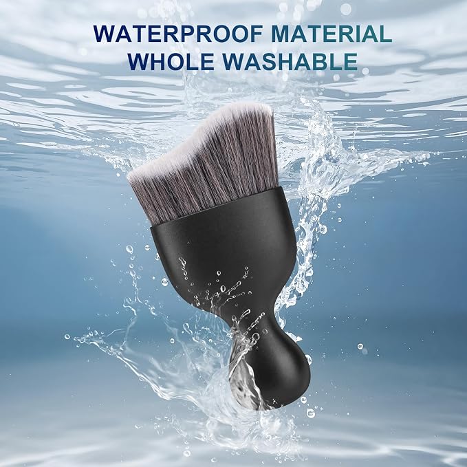 Amrules 2 PCS Car Interior Detailing Brush, Auto Car Dusting Brushes, Soft - Image 5