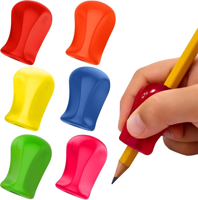 The Pencil Grip Neon Grippers 6-Pack, Pencil Grips by ThePencilGripInc