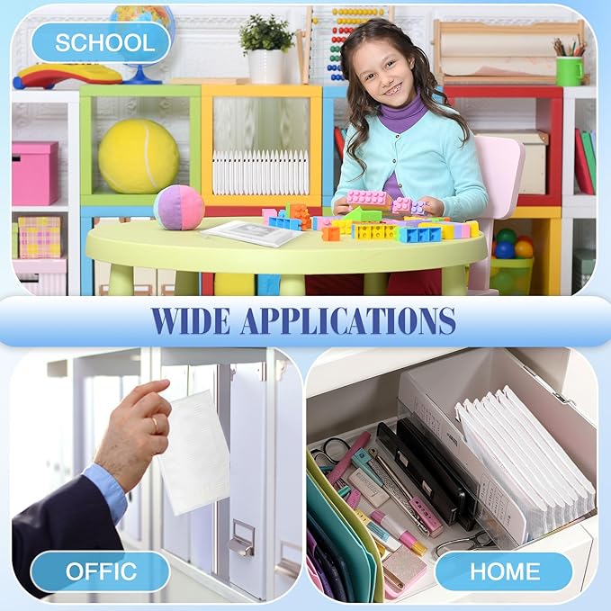 Jetec 32 Pcs Mesh Zipper Bags Toy Storage Bikini Organizer Bag Bolsas Para Guardar Trajes De Baño Waterproof Zipper Reusable Pouch Puzzle Multipurpose for Storage Office(White,7.5 x 5 Inch)-DeskLoop Office