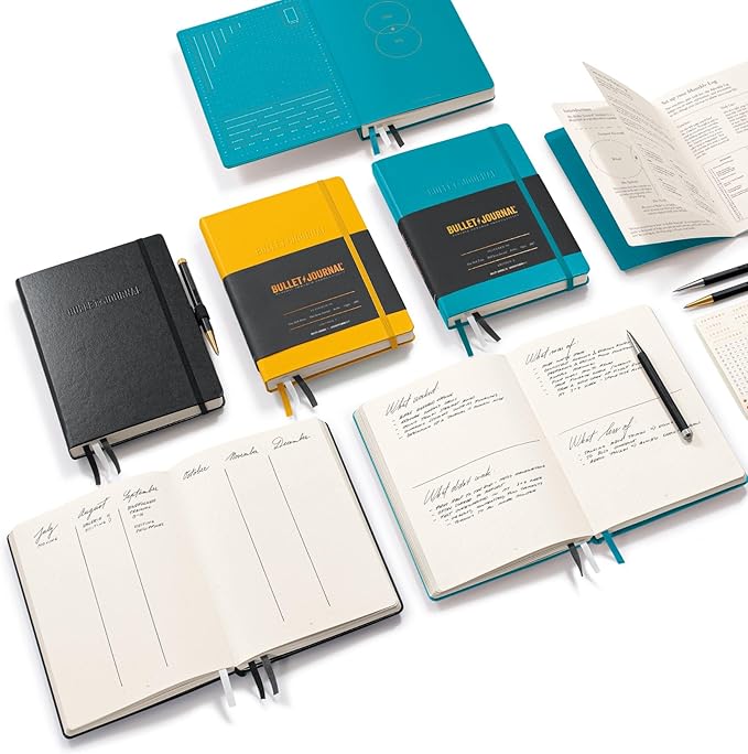 LEUCHTTURM1917 368952 Bullet Journal Edition 2 Green23, Medium A5, 206 Numbered - Image 2