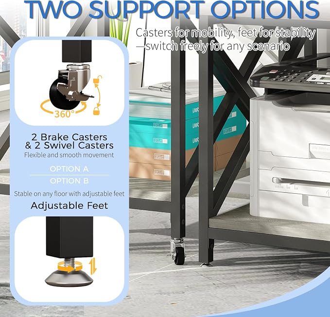 METYERRY Large Printer Stand - Image 6