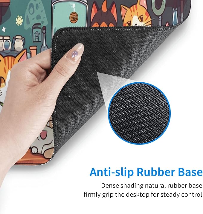 Gaming Mouse Pad Desk Pad, Extended Big Mouse Pad, 31.5x11.8 Inch Long Computer - Image 5