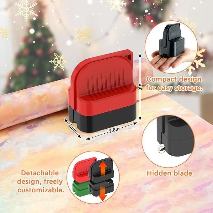 LIZAAL 2-Pack Wrapping Paper Cutter - Image 3