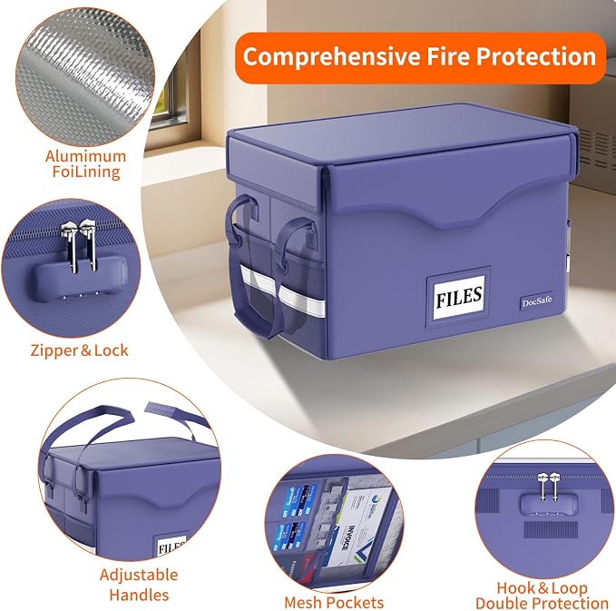 DocSafe 5200°F Fireproof Document Box - Image 4
