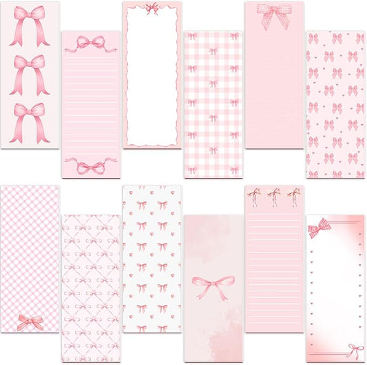 Gersoniel 12 Packs Magnetic Notepads by Gersoniel