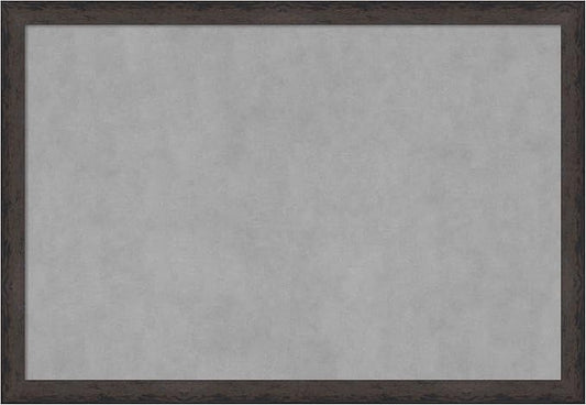 Amanti Art Black Framed Magnetic Board 27x39 Large Vision Board by AmantiArt